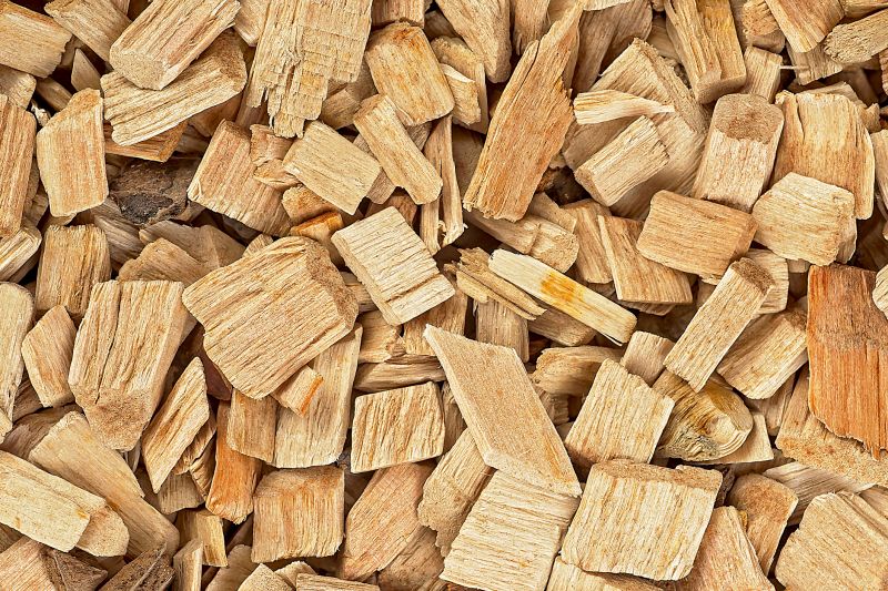 wood chip mulching